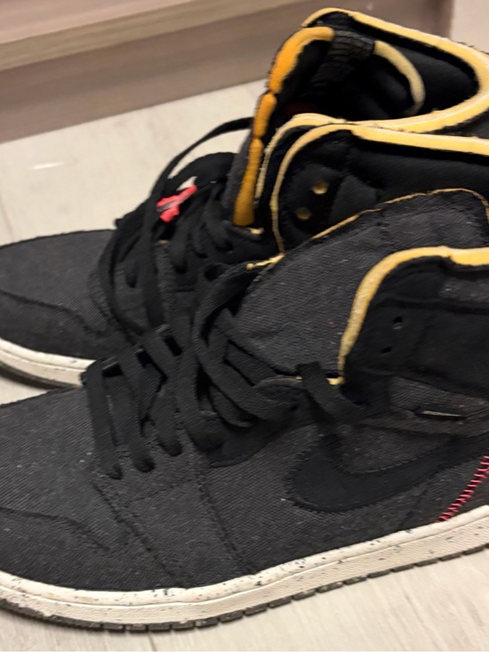 Nike Jordan 1 Retro High Zoom Crater — Black with Red Accents main image 4